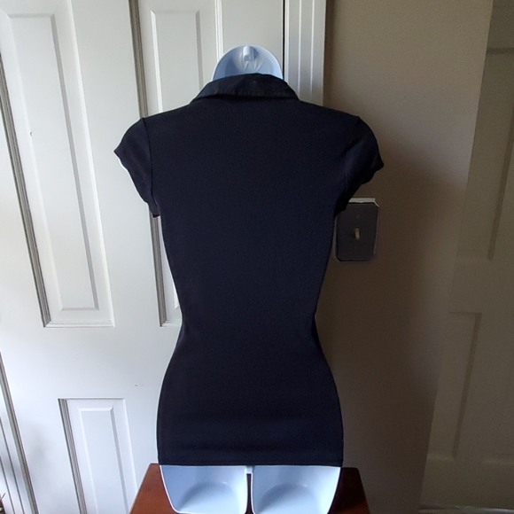 Ellemenno black short sleeve top, size S - Picture 2 of 5